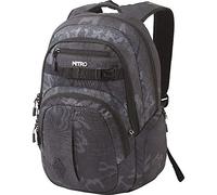 Nitro Chase Backpack, School Backpack with Organiser, School Bag, Daypack with 17 Inch Laptop Compartment, Forged Camo, FORGED CAMO, Bags