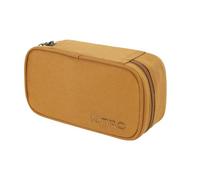 Nitro Chase Backpack, School Backpack with Organiser, School Bag, Daypack with 17 Inch Laptop Compartment, Amber Glow, 21 x 10 x 6,5 cm, Pencil case