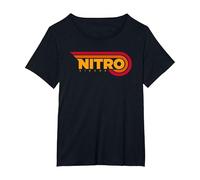 Nitro Circus Drive-in T-Shirt, Women's Plus, Black, 6X