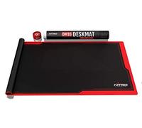 NITRO CONCEPTS Deskmat DM16, 1600 x 800 mm, Black/Red