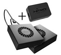 Nitro Concepts IMMERSION Wind Box and 2 x Fans Bundle - Wind Effects for Racing Sims