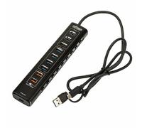 Nitro Concepts UH1 10-Port HYBRID USB Hub