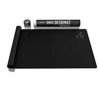 NITRO CONCEPTS XXL Mouse Mat 1200 x 600 mm Edges without Fringes Wide Microfibre Gaming Mouse Mat Ergonomic Non-Slip Mouse Mat (Black)