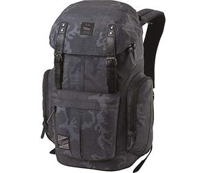 Nitro Daypacker Everyday Backpack in Retro Look with Padded Laptop Compartment, School Backpack, Hiking Backpack or Street Pack, 32 L, Forged Camo, standard size, Daypack Backpacks