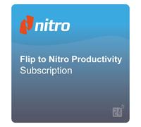 Nitro Flip to Nitro Productivity Subscription ML ESD 1 Year 1 - 19 User(s)