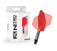 Nitro Flite - Integrated Flight and Shaft Black & Red
