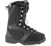 Nitro Flora TLS BOOT'21 Women's Snowboard Boat, Black-Mint, 36