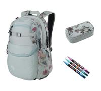Nitro Future Hero Set Including Pencil Case XL & POSCA Creative Marker, Dead Flower, 35 L, Casual