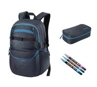 Nitro Future Hero Set Including Pencil Case XL & POSCA Creative Marker, haze, 35 L, Casual