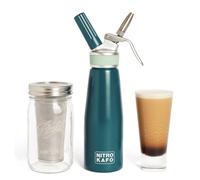 NITRO KAFO 1L Nitro Coffee Maker, Aluminum Nitro Cold Brew Coffee Machine with Special Nitro Diffuser Nozzle & Cold Brew Coffee Maker with Cold Brew