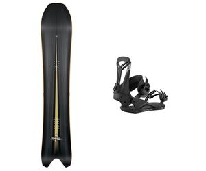 Nitro - Men's all-mountain snowboard - Pack Squash 2026 for Men - Black Black 156 cm.159 cm.163 cm