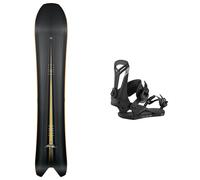 Nitro - Men's all-mountain snowboard - Pack Squash 2026 for Men - Black Black 156 cm.159 cm.163 cm