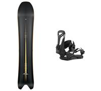 Nitro - Men's all-mountain snowboard - Pack Squash 2026 for Men - Black Black 163 cm.156 cm.159 cm