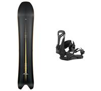 Nitro - Men's all-mountain snowboard - Pack Squash 2026 for Men - Black Black 163 cm.159 cm.156 cm