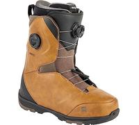Nitro Men's Club BOA Dual All Mountain Freeride Freestyle Quick Lacing System Boat Snowboard Boot Brown MP 27.5 // EU 42 // US 9.5