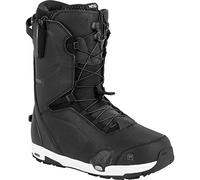 Nitro Men's Snowboards Profile TLS 23 All Mountain Freeride Freestyle High-End Premium Quick Lacing System Step On Boot Snowboard Boot, Black, MP 27.5 // EU 42 // US 9.5