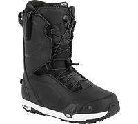 Nitro Men's Snowboards Profile TLS 23 All Mountain Freeride Freestyle High-End Premium Quick Lacing System Step On Boot Snowboard Boot, Black, MP 28.5 // EU 43 1/3 // US 10.5