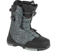 Nitro Men's Snowboards Sentinel BOA '23 All Mountain Freestyle Quick Lacing System Cheap Boat Snowboard Boot Black MP 32.0 // EU 48 // US 14