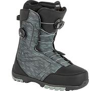 Nitro Men's Snowboards Sentinel BOA '23 All Mountain Freestyle Quick Lacing System Cheap Boat Snowboard Boot Black MP 30.0 // EU 45 1/3 // US 12