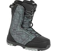 Nitro Men's Snowboards Sentinel TLS '23 All Mountain Freestyle Quick Lacing System Boot Snowboard Boot, Black, MP 28.5 // EU 43 1/3 // US 10.5