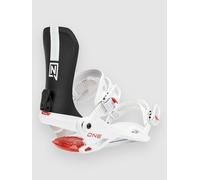 Nitro One 2026 Snowboard Bindings red M
