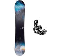 Nitro - Pack Snowboard Lectra Leaf Cam-out - 142 + Spell White - Snowboard