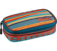 Nitro Pencil Case XL inkl. Geo Dreieick & Stundenplan, Federmäppchen, Schlampermäppchen, Faulenzer Box, Federmappe, Stifte Etui, Canyon