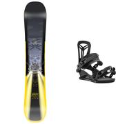 Nitro - Snowboard Bindings - Pack Beast 2025 for Men in Nylon - Black Black