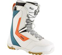 Nitro Snowboards Men's Snowboard Shoes SENTINEL TLS '19, White/Blue/Orange, 29.5