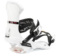 Nitro Snowboards Men's Team Snowboard Binding, White, L