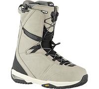 Nitro Snowboards Men's Team TLS '22 All Mountain Freeride Freestyle Quick Lacing System Boot Snowboard Boot Stone Black 250