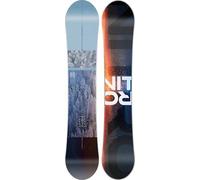 Nitro Snowboards Prime View BRD'24 Men's All-Mountain Board, Directional, Flat-Out Rocker, All-Terrain, Mid-Wide
