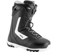 Nitro Snowboards Sentinel TLS '19 Lightweight Snowboard Shoes for Men with Quick Lacing System for Beginners, Versatile, Freestyle, Freeride, Cheap Soft Boots, Warm, Black,