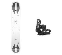 Nitro - Splitboard bindings - Snowboard Set Vertical 2024 in Aluminium - White White S.M.L