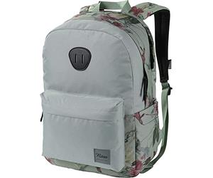 Nitro Urban Plus, Old School Daypack with Additional Padded Laptop Compartment, Urban Street Pack, Everyday Backpack, School Backpack with Side Bottle Compartment, Dead Flower, 28 L, Rucksack
