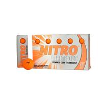 Nitro White Out Golf Balls (Pack of 15) - Orange
