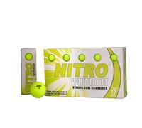 Nitro White Out Golf Balls (Pack of 15) - Yellow