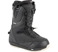 Nitro Women's CAVE TLS Step On All Mountain Freestyle Freeride Quick Lacing System Boat Snowboard Boot Black Sand 26.0