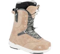 Nitro Women's Crown TLS Lightweight Snowboard Boot with Quick Lacing System, All-Round Freestyle Freeride Soft Boot, Terracotta, MP 26.0 // EU 40 // US WMN 8.5