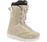 Nitro Women's Crown Tls Lightweight Snowboard Boot with Quick Lacing System, Allround Freestyle Freeride Soft Boot, Sand, 26
