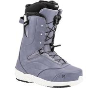 Nitro Women's Crown TLS Lightweight Snowboard Boot with Quick Lacing System, Allround Freestyle Freeride Soft Boot, Lilac, 25