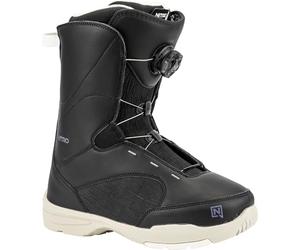 Nitro Women's Flora Boa Snowboard Boots, Black, 23