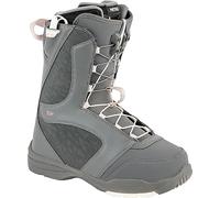 Nitro Women's Flora TLS All Mountain Freestyle Quick Lacing System Cheap Boat Snowboard Boot Charcoal, MP 26.5 // EU 40 2/3 // US WMN 9