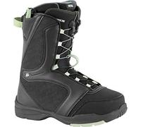 Nitro Women's Flora TLS Boot '22 Snowboard Boat, Black Mint, 250