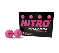 Nitro Women's Maximum Distance Golf Balls (Pack of 12) - Pink