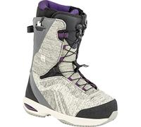 Nitro Women's Nitro Women's Ronda Tls '23 Lightweight Snowboard Shoes with Quick Lacing System Snowboard Boot, Heather Grey, MP 24.5 / EU 38 US 7