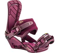 Nitro Women's Poison '23 All Mountin Freeride Binding, Snowboard Binding, Wine, S/M
