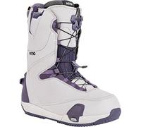 Nitro Women's Snowboards Cave TLS '23 Step On All Mountain Freestyle Freeride Quick Lacing System Boot Snowboard Boot, Lilac-Purple, MP 24.5 // EU 38 // US 7