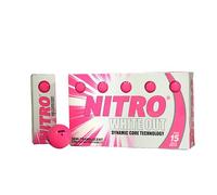 Nitro Women's White Out Golf Balls (Pack of 15) - Pink