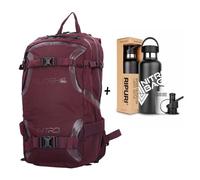 NITRO X Ripuri backpack set 2 pcs. red